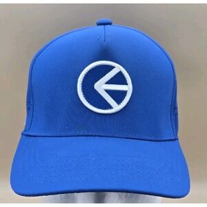 Ethika Athletic Blue Snapback Dad Hat Cap Ventilation Holes